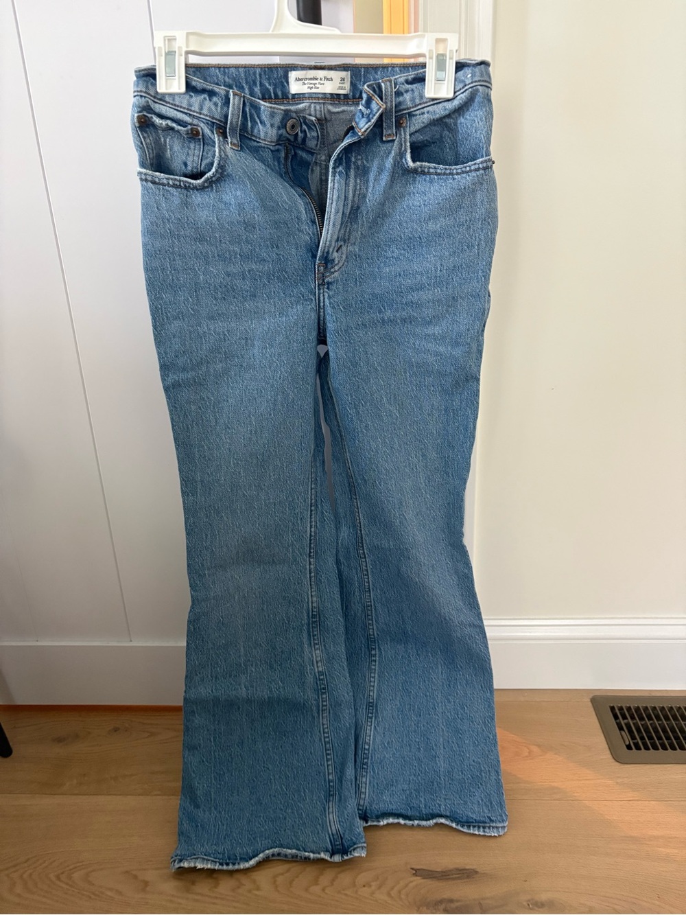 Abercrombie & Fitch Light Blue Flared Jeans